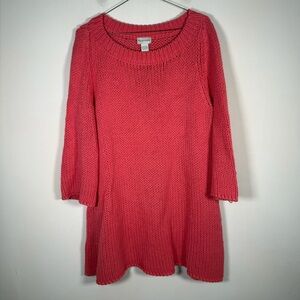 Soft Surroundings Women’s Size Large Cotton Blend Knit Sweater